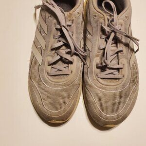 Adidas Men's Bounce Gray Running Shoes - Size 9.5